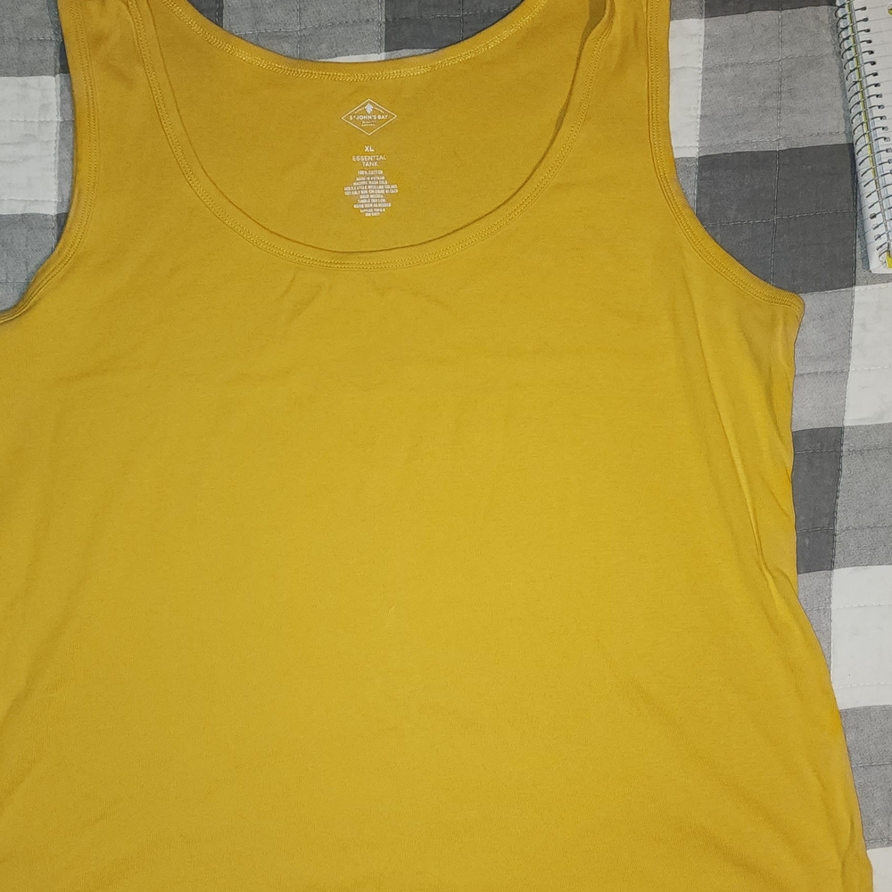 Women's Mustard Tank Top